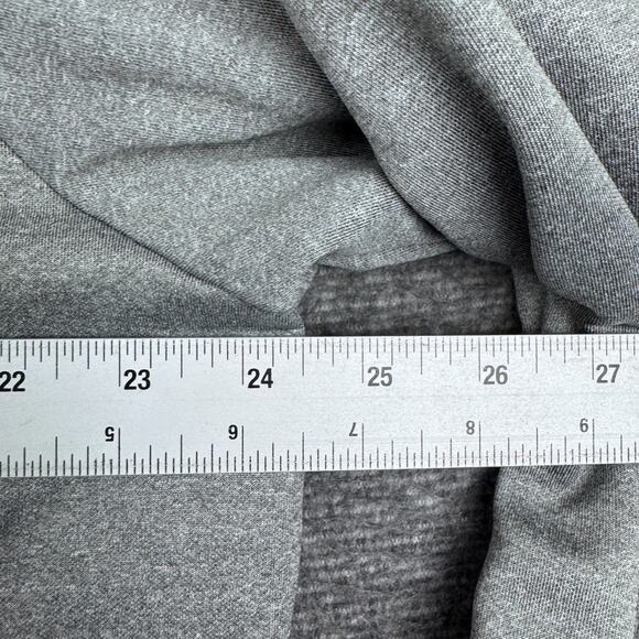 Nike Swoosh Hoodie Men’s XL Gray Dri Fit Logo Skate Grunge Check Sweatshirt Y2K - Picture 5 of 6